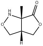 3H,6H-Furo[3,4-c]isoxazol-6-one,tetrahydro-6a-methyl-,cis-(9CI)