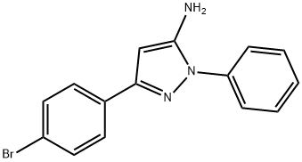 3-(4-溴苯基)-1-苯基-1H-吡唑-5-胺