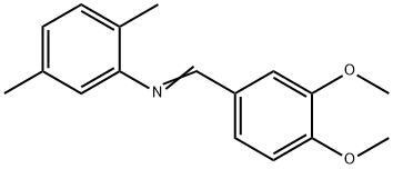 N-(3,4-dimethoxybenzylidene)-2,5-dimethylaniline