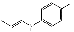 Benzenamine, 4-fluoro-N-1-propenyl-, (E)- (9CI)