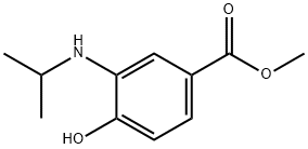 Benzoic acid, 4-hydroxy-3-[(1-methylethyl)amino]-, methyl ester (9CI)