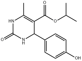 isopropyl 4-(4-hydroxyphenyl)-6-methyl-2-oxo-1,2,3,4-tetrahydropyrimidine-5-carboxylate
