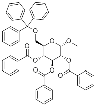 甲基 2,3,4-三-O-苯甲酰基-6-O-三苯甲基-ALPHA-D-吡喃葡萄糖苷