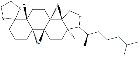 4,4-Ethylenedithio-5α-cholestane