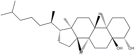 5α-Cholestane-4β,5-diol
