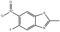 Benzothiazole, 5-fluoro-2-methyl-6-nitro- (9CI)