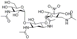 4-O-[3-AcetaMido-3-deoxy-α-D-glucopyranosyl]-6-O-(6-acetaMido-3,6-dideoxy-3-nitrohexopyranosyl)-N,N'-diacetyl-2-deoxy-L-str