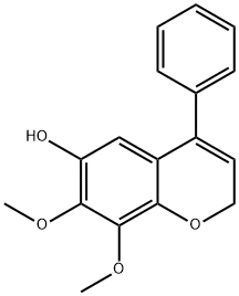 7,8-Dimethoxy-4-phenyl-2H-1-benzopyran-6-ol