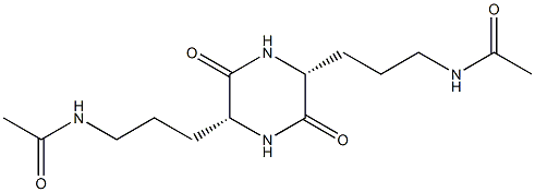N-(3-(5-[3-(Acetylamino)propyl]-3,6-dioxo-2-piperazinyl)propyl)acetami de