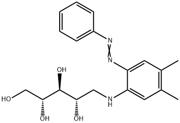 1-脱氧{[4,5-二甲基-2-(苯基偶氮)苯基]氨基}-D-核糖醇