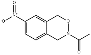 3-Acetyl-3,4-dihydro-7-nitro-1H-2,3-benzoxazine
