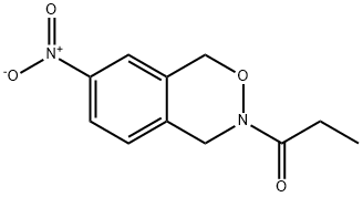 3,4-Dihydro-7-nitro-3-(1-oxopropyl)-1H-2,3-benzoxazine