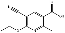 3-Pyridinecarboxylicacid,5-cyano-6-ethoxy-2-methyl-(9CI)