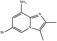 6-溴-2,3-二甲基咪唑并[1,2-A]吡啶-8-基胺