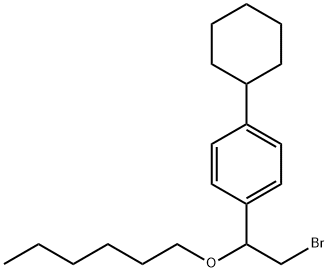 [α-(Bromomethyl)-p-cyclohexylbenzyl]hexyl ether