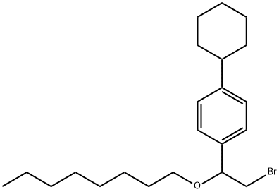 [α-(Bromomethyl)-p-cyclohexylbenzyl]octyl ether