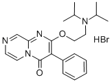 2-(2-Diisopropylaminoethoxy)-3-phenyl-4H-pyrazino(1,2-a)pyrimidin-4-on e hydrobromide