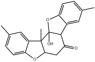 5a,7a,12a,12b-Tetrahydro-12a-hydroxy-2,9,12b-trimethylbenzo[1,2-b:3,4-b']bisbenzofuran-7(6H)-one