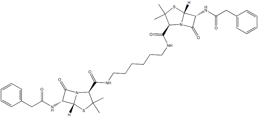 bis(benzylpenicilloyl)-1,6-diaminohexane