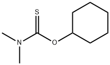 N,N-Dimethylthiocarbamic acid O-cyclohexyl ester