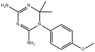 2,4-diamino-5,6-dihydro-6,6-dimethyl-5-(4'-methoxyphenyl)-s-triazine