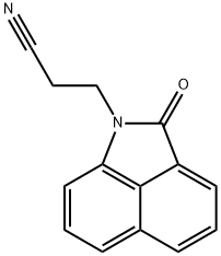 8-[(β-Cyanoethyl)amino]-1-naphthoic acid lactam