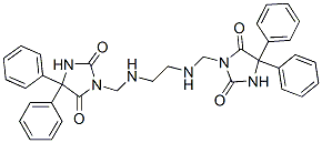 3,3'-(Ethylenebisiminobismethylene)bis(5,5-diphenyl-2,4-imidazolidinedione)