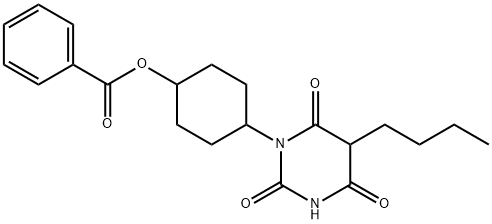 1-(4-Benzoyloxycyclohexyl)-5-butylbarbituric acid