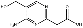 2-Pyrimidineacetic acid, 4-amino-5-(hydroxymethyl)- (8CI)