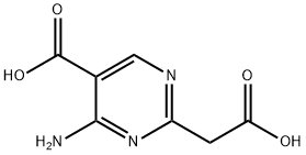 2-Pyrimidineacetic acid, 4-amino-5-carboxy- (8CI)