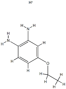 o-Phenylenediamine,  4-ethoxy-,  conjugate  monoacid  (8CI)