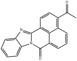 7H-Benzimidazo[2,1-a]benz[de]isoquinolin-7-one, 3-acetyl-