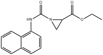 1-(1-Naphtylcarbamoyl)-2-aziridinecarboxylic acid ethyl ester