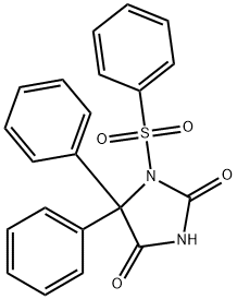 5,5-Diphenyl-1-phenylsulfonylhydantoin