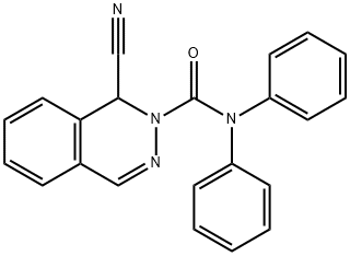 1-Cyano-N,N-diphenyl-2(1H)-phthalazinecarboxamide