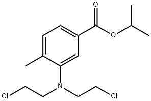 3-[Bis(2-chloroethyl)amino]-p-toluic acid isopropyl ester