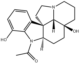 1-Acetyl-20,21-dinoraspidospermidine-5,17-diol