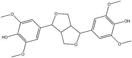 (1S,3aβ,6aβ)-Tetrahydro-1β,4α-bis(3,5-dimethoxy-4-hydroxyphenyl)-1H,3H-furo[3,4-c]furan