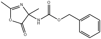 2-Oxazoline-4-carbamic  acid,  2,4-dimethyl-5-oxo-,  benzyl  ester  (8CI)