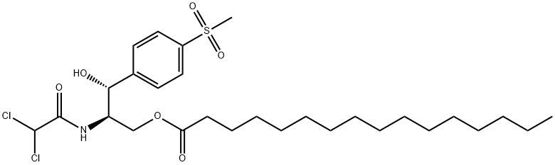 [R-(R*,R*)]-2-[(dichloroacetyl)amino]-3-hydroxy-3-[4-(methylsulphonyl)phenyl]propyl palmitate