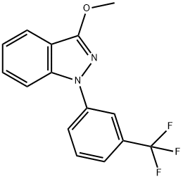 3-Methoxy-1-[3-(trifluoromethyl)phenyl]-1H-indazole