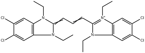 5,5',6,6'-tetrachloro-1,1',3,3'-tetraethylbenzimidazolocarbocyanine