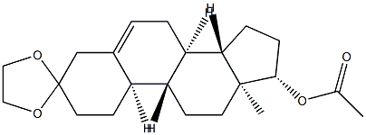 17β-Acetyloxyestr-5-en-3-one ethylene acetal