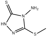 4-氨基-5-(甲基硫烷基)-4H-1,2,4-三唑-3-硫醇