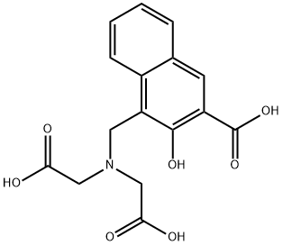 4-([BIS(CARBOXYMETHYL)AMINO]METHYL)-3-HYDROXY-2-NAPHTHOIC ACID