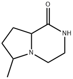 Pyrrolo[1,2-a]pyrazin-1(2H)-one, hexahydro-6-methyl- (8CI)