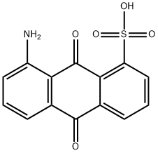 8-amino-9,10-dihydro-9,10-dioxoanthracenesulphonic acid