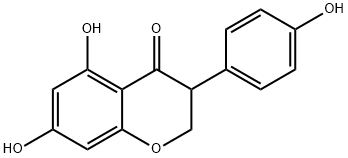 4H-1-苯并吡喃-4-酮, 2,3-二氢-5,7-二羟基-3-(4-羟基苯基)-