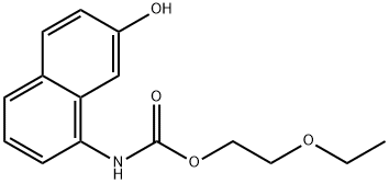 2-ethoxyethyl 7-hydroxynaphthalene-1-carbamate