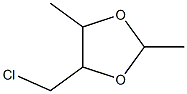 1,3-Dioxolane,  4-(chloromethyl)-2,5-dimethyl-,  stereoisomer